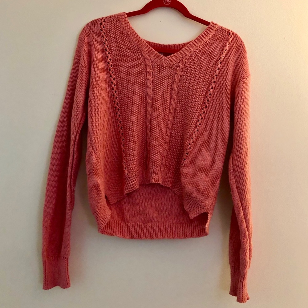 Crop sweater